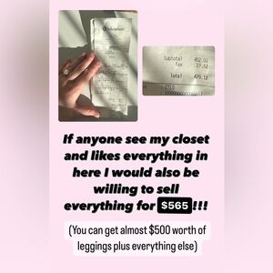 My entire closet for $600 for $3,000 value!!!